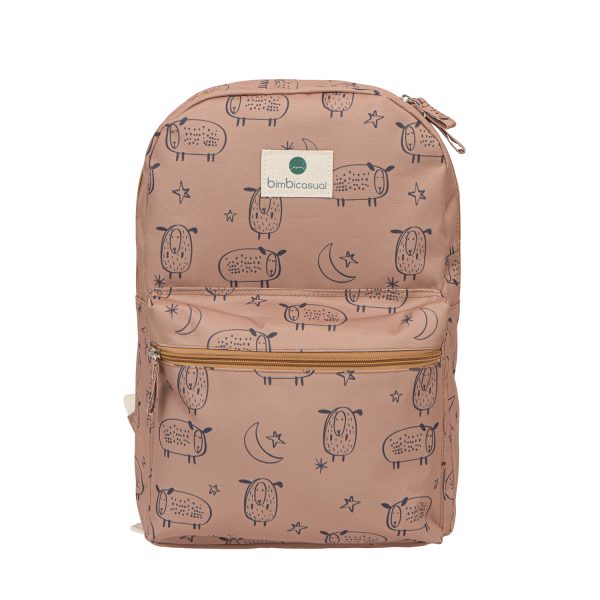 mochila con cambiador ovejitas de bimbidreams