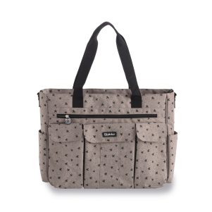 bolso con cambiador XL Paseo Denim Estampado de Bimbidreams