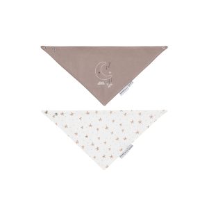 Pack 2 Baberos Bandanas Sweet Night Menta de Bimbidreams