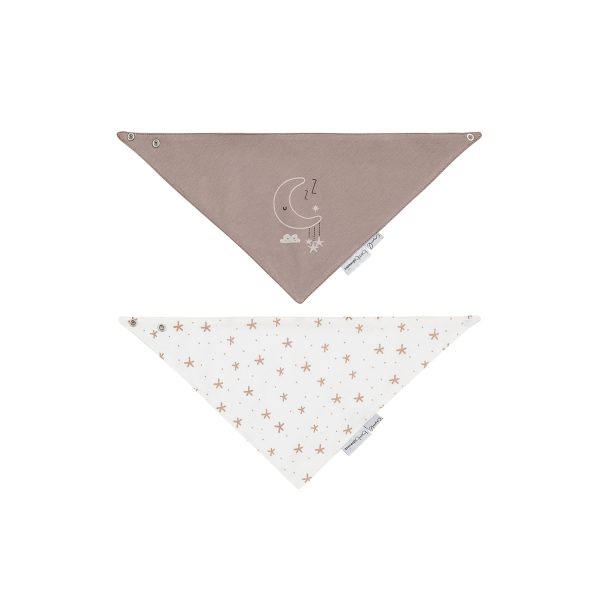 50513910 pack 2 baberos bandanas sweet night menta de bimbidreams