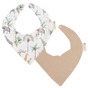 Babero bandana pack 2 África de Bimbidreams