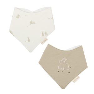 Babero bandana pack 2 Bunny de Bimbidreams