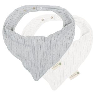 Babero bandana pack 2 Puntillé de Bimbidreams