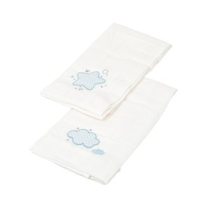 Gasas 100% algodon pack 2 apliques de Bimbidreams