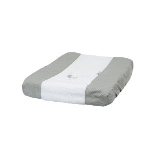 Funda cambiador bañera ajustable Conejito Luna gris de Bimbidreams