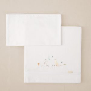 Juego sabanas punto jersey 3 piezas Happy Forest de Bimbidreams