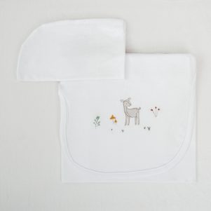 Juego sabanas punto jersey 3 piezas Deer de Bimbidreams