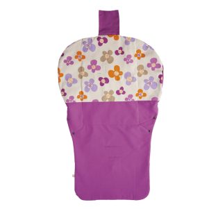 colchoneta silla paseo piqué flores colores de Bimbidreams