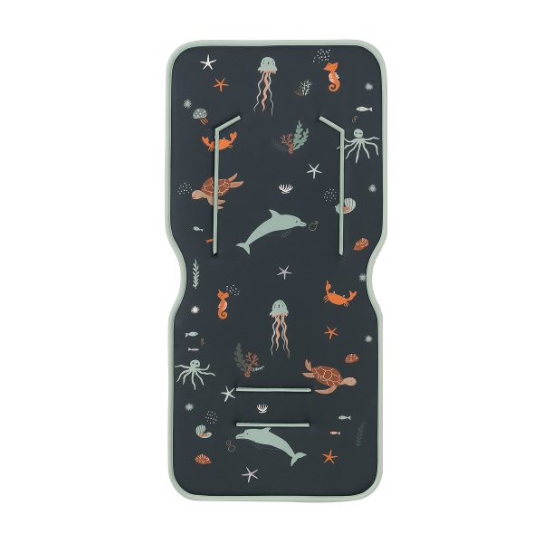 colchoneta silla paseo estampada dolphin de bimbidreams