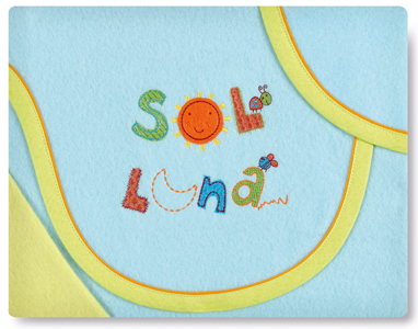 juego sabanas pirineo 3p sol y luna de Bimbidreams