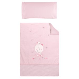 Funda nordica cuna + Funda almohada Les Amis de Bimbidreams