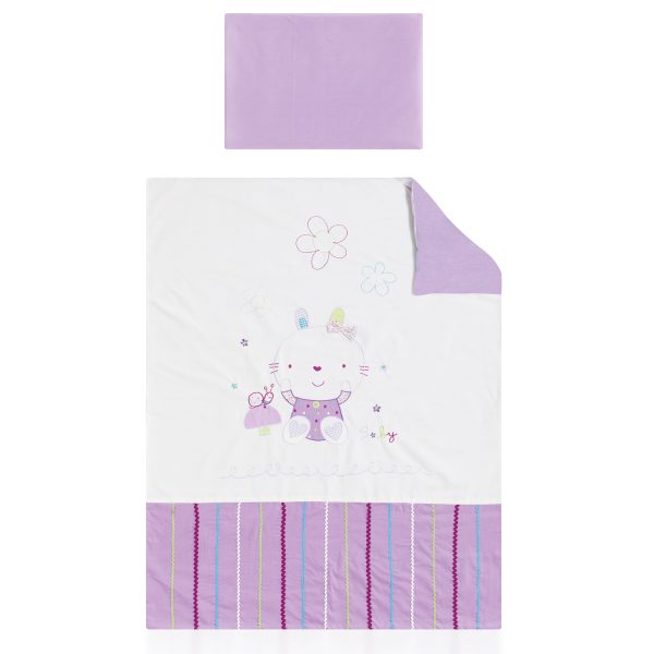 funda nordica cuna + funda almohada ninette de bimbidreams