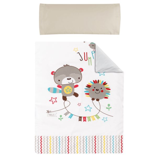 funda nordica cuna + funda almohada espin de bimbidreams