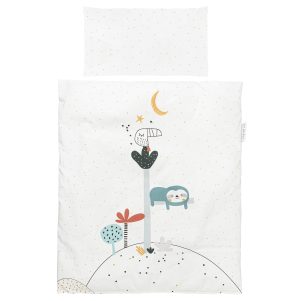Funda nordica cuna + Funda almohada Jungla de Bimbidreams