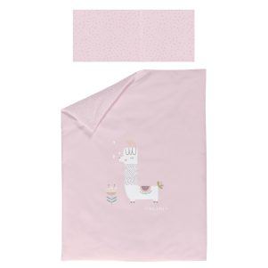 Funda Nórdica Reversible con Funda de Almohada Llama de Bimbidreams