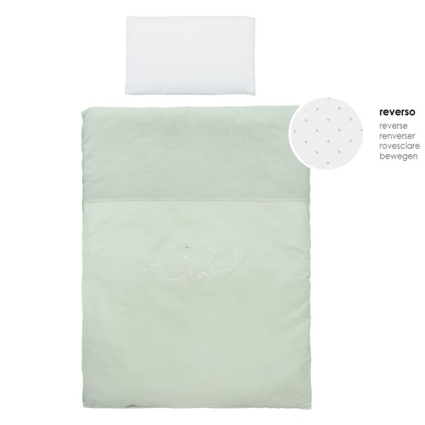 funda nordica cuna + funda almohada dream de bimbidreams