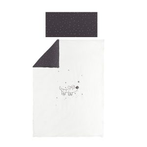 Funda nordica cuna + Funda almohada Guau de Bimbidreams