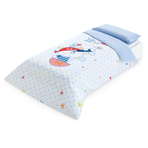 funda nordica cuna + funda almohada pirate de bimbidreams