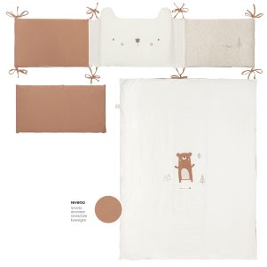 Funda Nórdica Reversible con Relleno, Protector 60/70/80 y Funda de Almohada Explorer de Bimbidreams