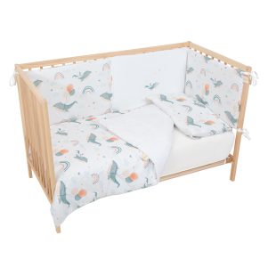 Funda nórdica cuna + Relleno + Protector + Funda almohada Moby de Bimbidreams