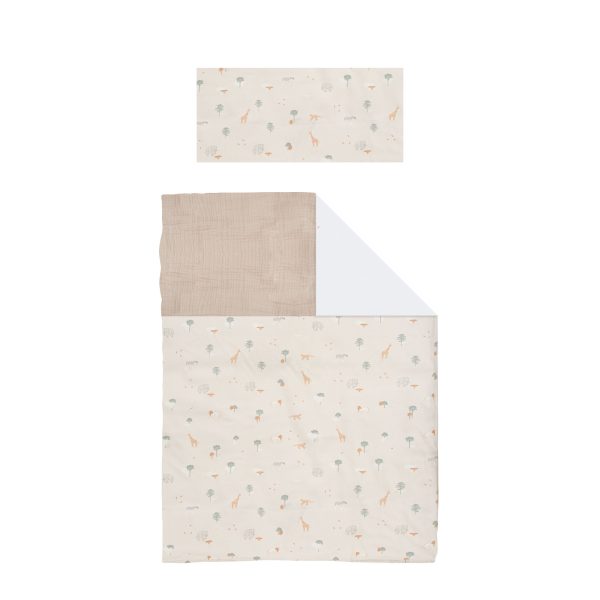 funda nordica cuna + funda almohada nairobi de bimbidreams