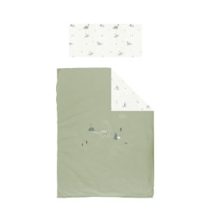 Funda nordica cuna + Funda almohada Trex de Bimbidreams