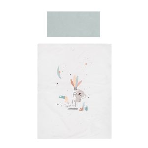 Funda nordica cuna + Funda almohada Tucan de Bimbidreams