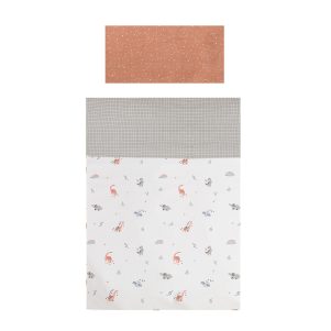 Funda nordica cuna + Funda almohada Bronto Chic de Bimbidreams