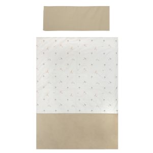 Funda nordica cuna + Funda almohada Palm de Bimbidreams