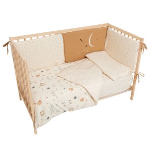 Funda nórdica cuna + Relleno + Protector + Funda almohada Wonderland de Bimbidreams