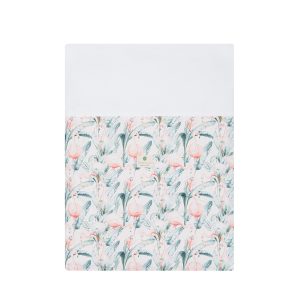 Funda nórdica Minicuna + relleno Flamingo de Bimbidreams