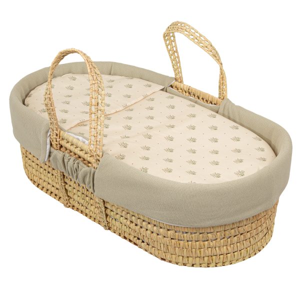 capazo mimbre - colcha y almohada cornelia de bimbidreams