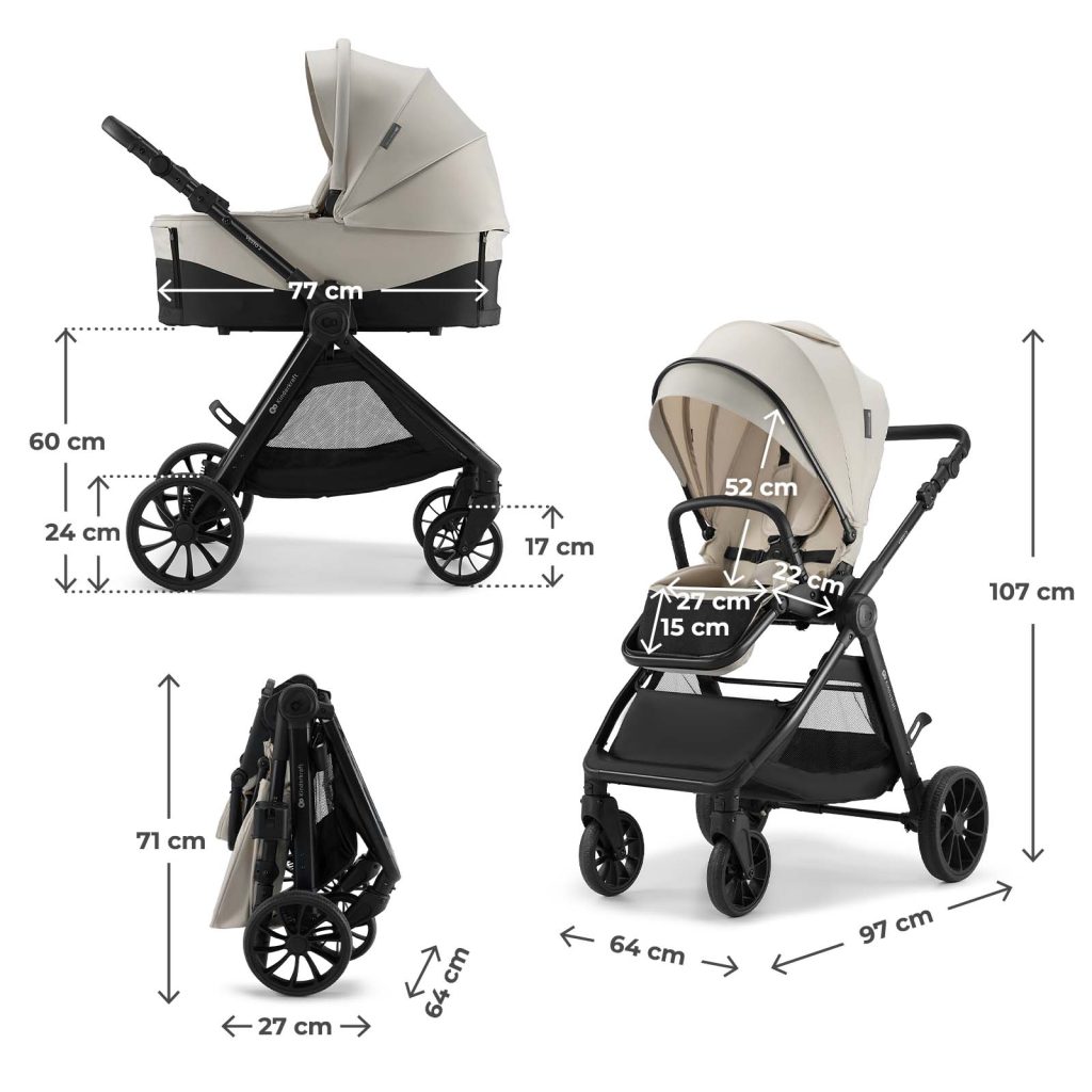 carrito multifuncional 3 en 1 vesto 2 de kinderkraft 2 carrito multifuncional 3 en 1 vesto 2 de kinderkraft