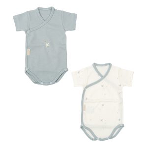 Body bebé manga corta pack 2 Spring de Bimbidreams