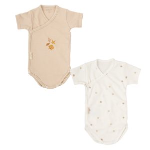 Body bebé manga corta pack 2 Ocean de Bimbidreams