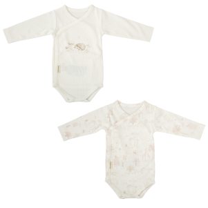 Body bebé manga larga pack 2 Noe de Bimbidreams