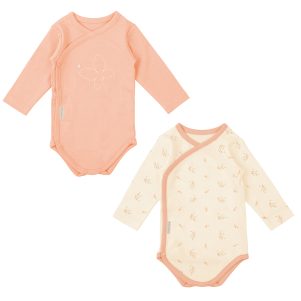 Body bebé manga larga pack 2 Dalia de Bimbidreams