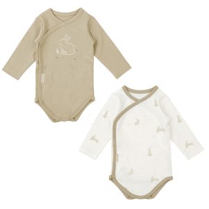 Body bebé manga larga pack 2 Bunny de Bimbidreams