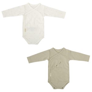 Body bebé manga larga pack 2 Cornelia de Bimbidreams