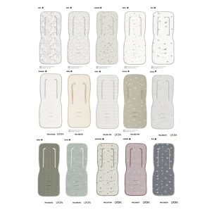Colchoneta silla paseo estampada pack 15 Basics de Bimbidreams