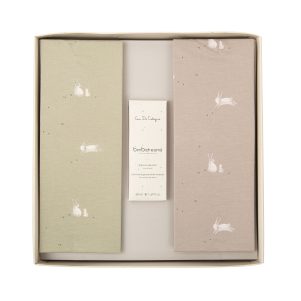 Caja de Regalo nº 7 - Gasas bambú y Agua de Colonia Bunny de Bimbidreams
