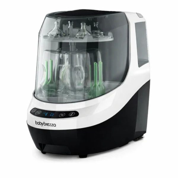 lavavajillas + esteriliza y seca - bottle washer pro - white de baby brezza