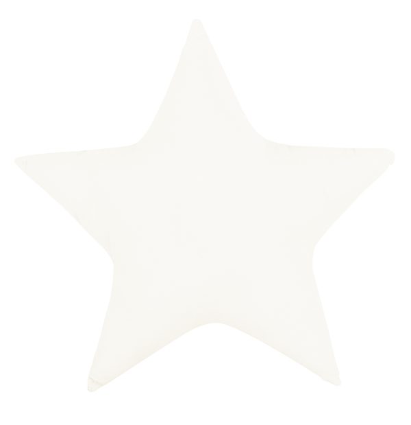 cojín decorativo estrella bambula basics de bimbidreams