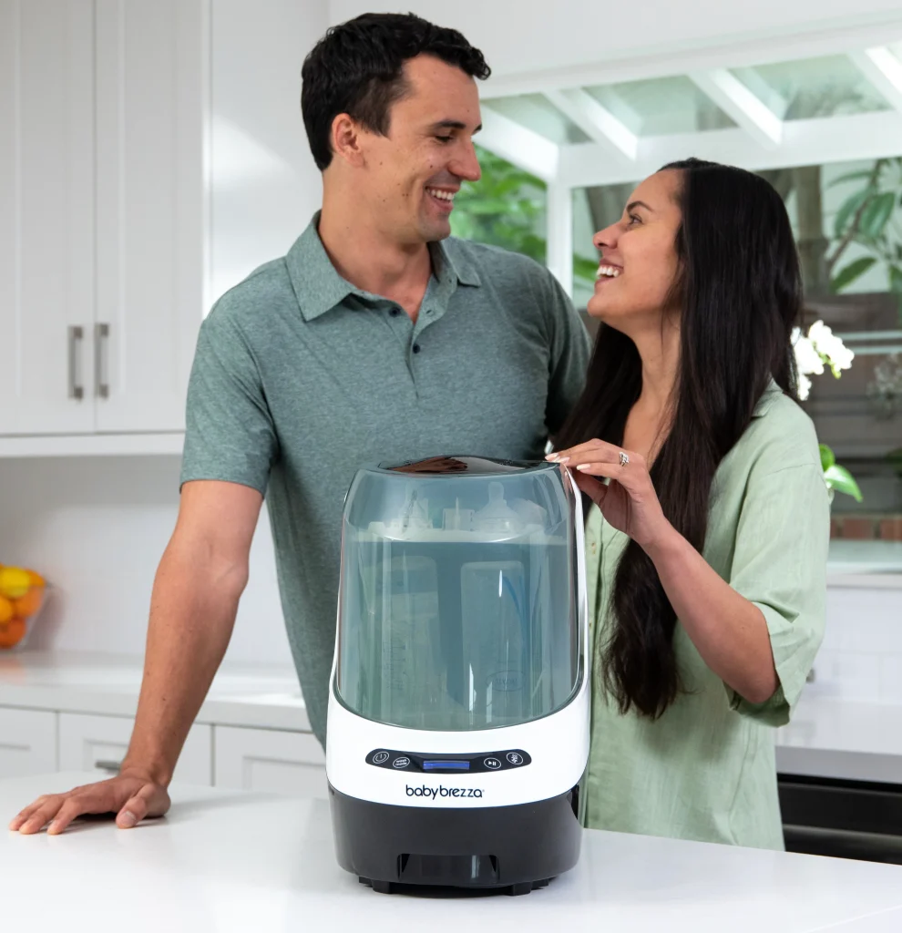 lavavajillas + esteriliza y seca - bottle washer pro - white de baby brezza