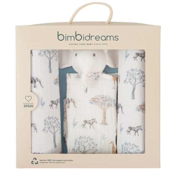 gasas y dou dou - set regalo tanzania de bimbidreams