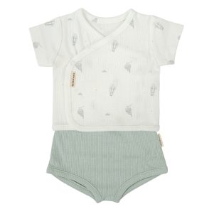 Set Jubón y ranita Blue Sky de Bimbidreams