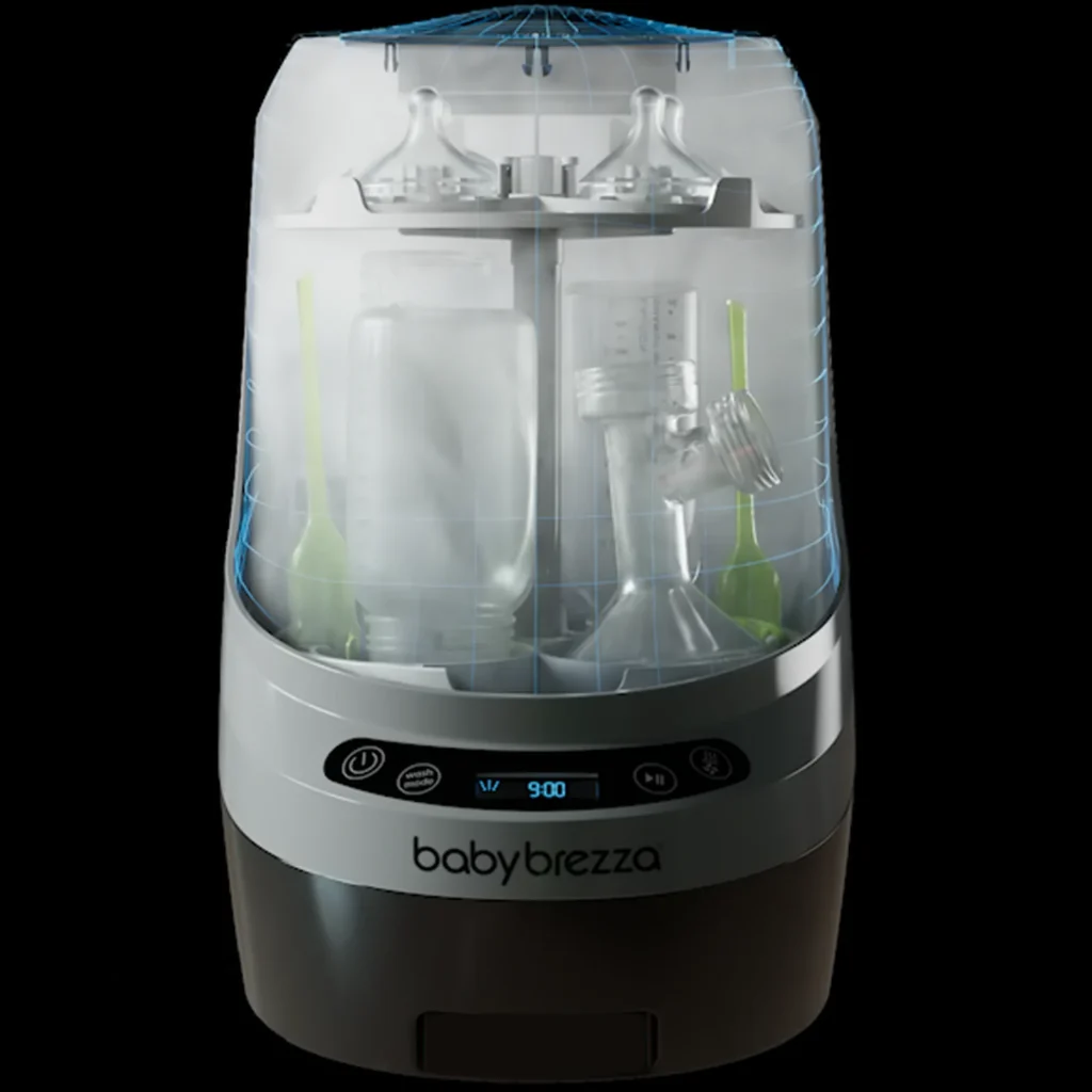 lavavajillas + esteriliza y seca - bottle washer pro - white de baby brezza