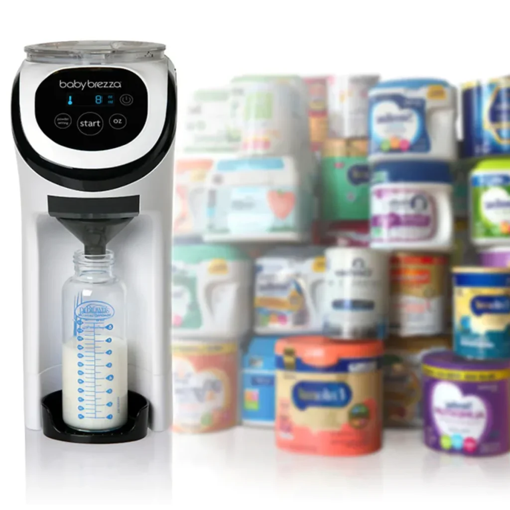 formula pro mini - preparador de biberones y dispensador de fórmula de baby brezza 4 formula pro mini - preparador de biberones y dispensador de fórmula de baby brezza