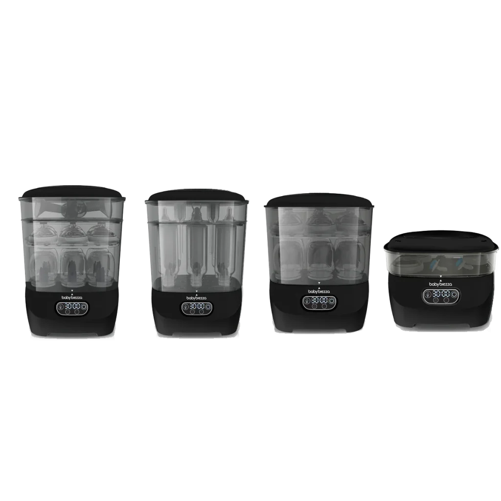 esterilizador + secador - sterylazer + dryer advanced - black de baby brezza