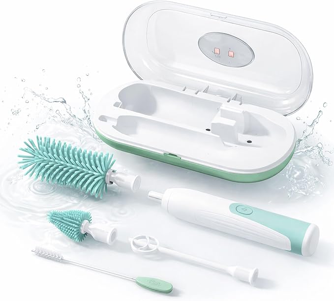 babyswirl - batidora 4 en 1 - mezcla, limpia y esteriliza estuche uv de bebedue 1 babyswirl - batidora 4 en 1 - mezcla, limpia y esteriliza estuche uv de bebedue